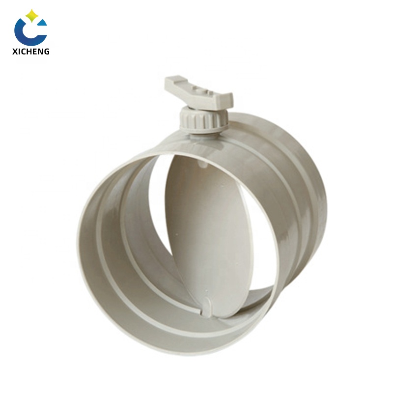 Beige manual damper PP damper