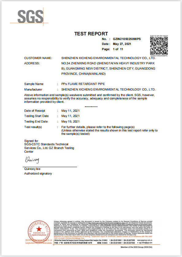 PPs Pipe Report