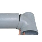 Pipe 3-way installation PP tee