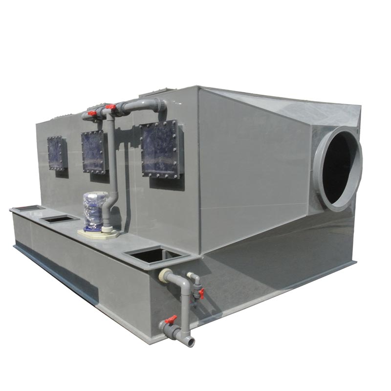 Custom horizontal-ammonia scrubber Custom horizontal-ammonia scrubber