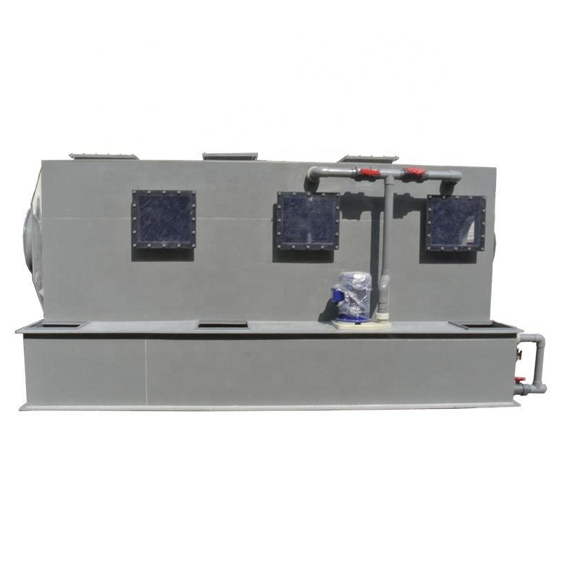 Horizontal-ammonia scrubber Horizontal-ammonia scrubber