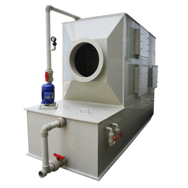 Horizontal wet scrubber design Horizontal wet scrubber design