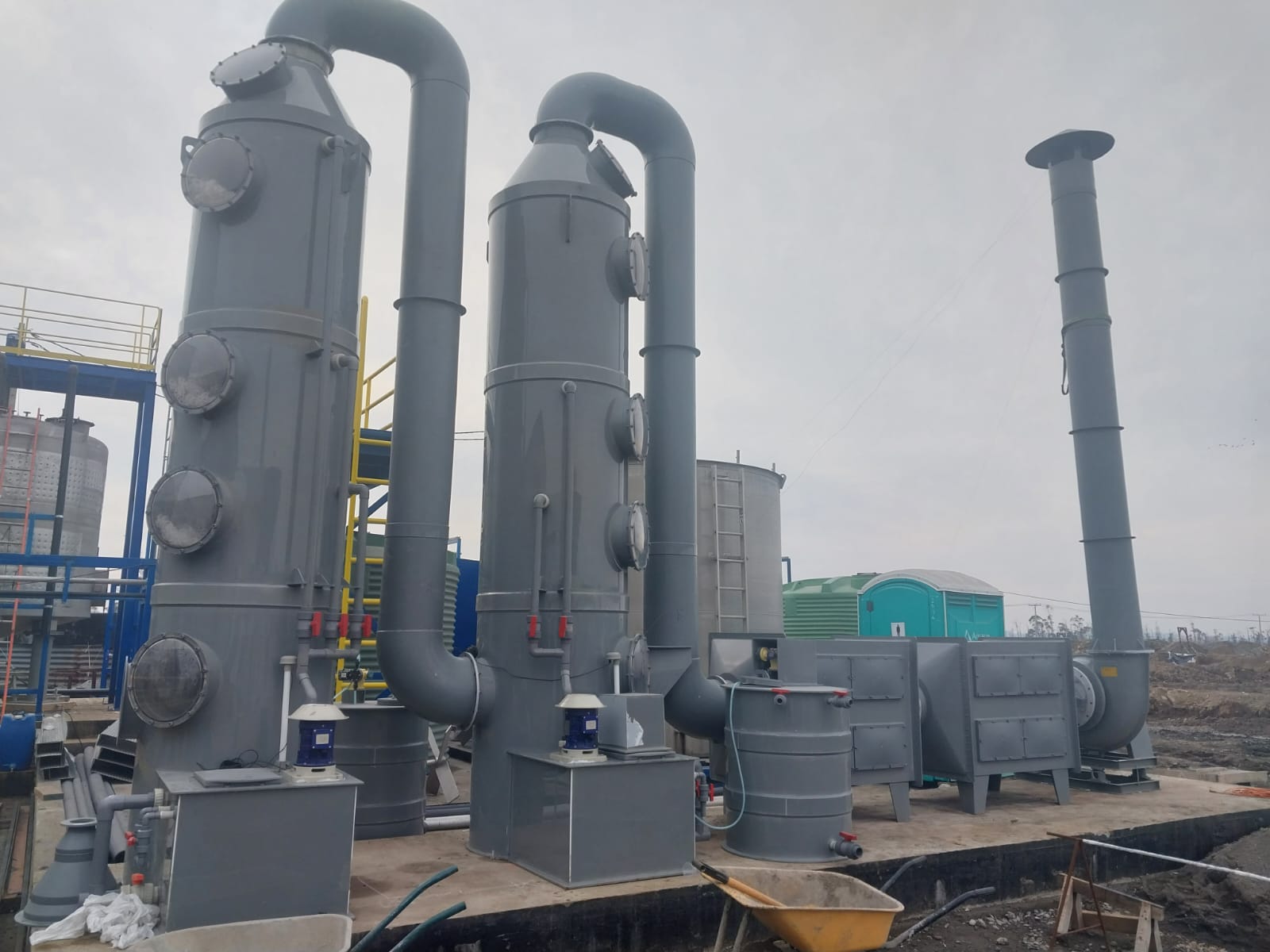 Battery Manufacturing waste gas