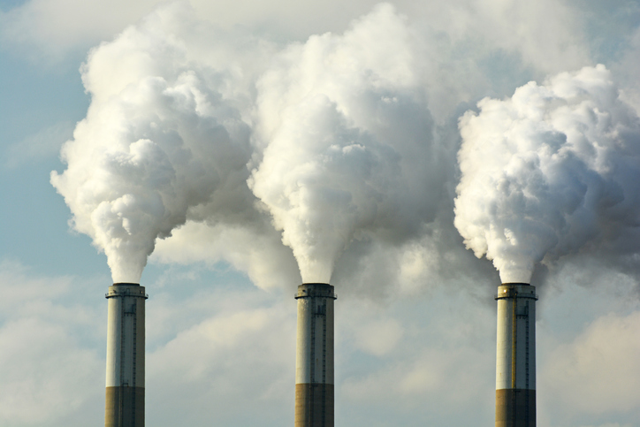 Acid mist waste gas pollution
